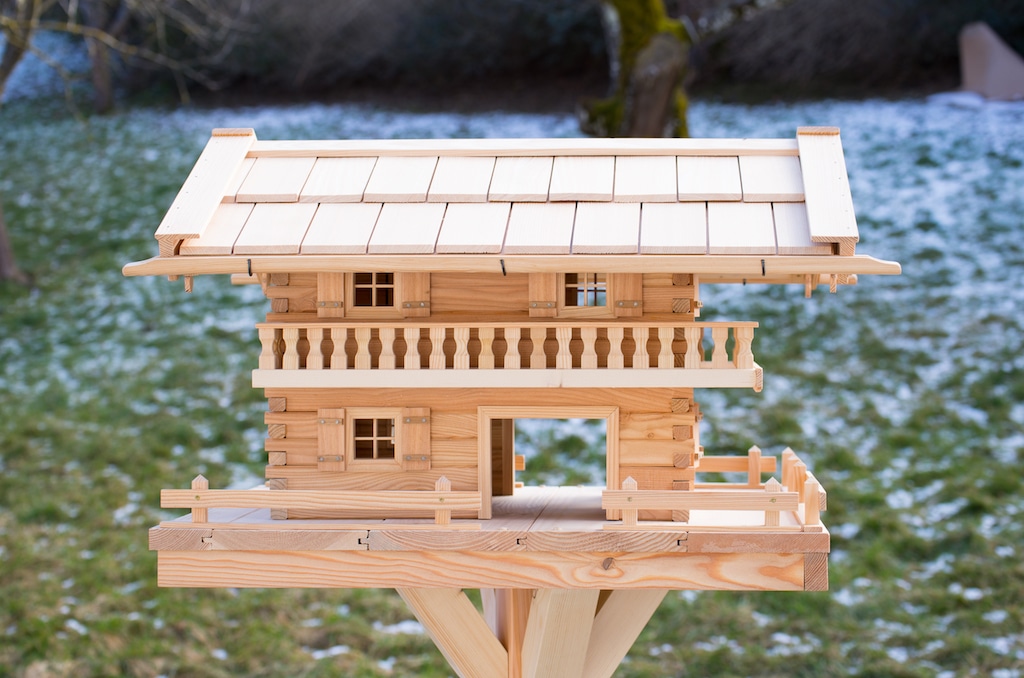 arthomer Vogelhaus aus Holz Geburtstag Nistkasten mit Saugnapf Haus Nido Vogelhaus aus Holz für Vögel Vogelliebhaber 