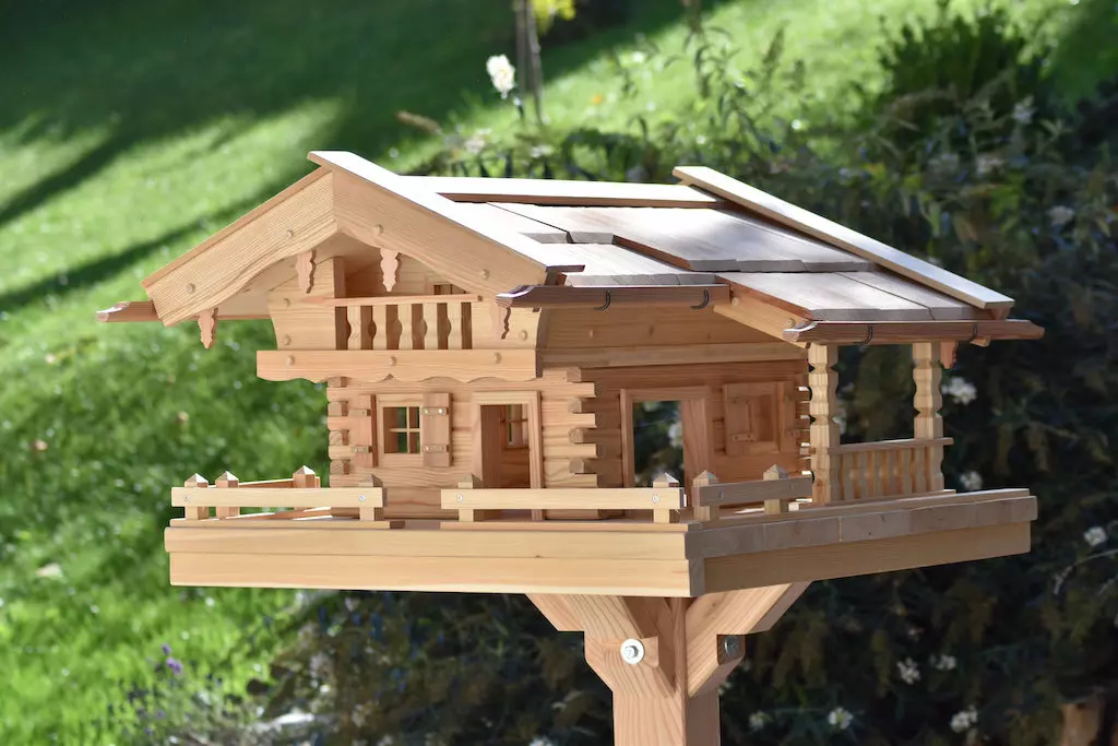 Vogelhaus selber bauen Modell Tegernsee